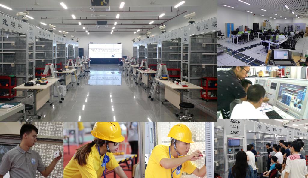 建筑智能化工程技术专业实践现场